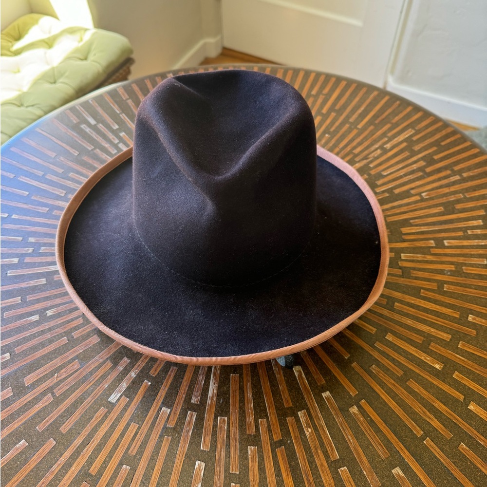 Nick Fouquet & Westbrook Maker hand-made felt wide brimmed hat